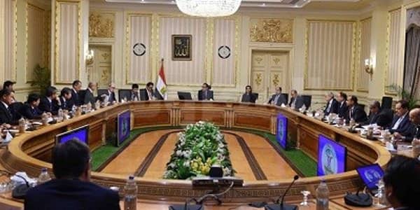مدبولى والوفد اليابانى