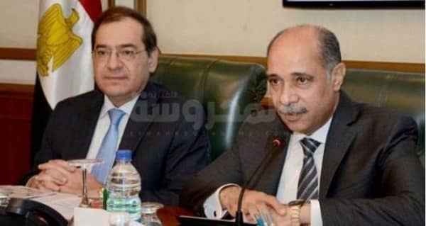 وزير الطيران ووزير البترول