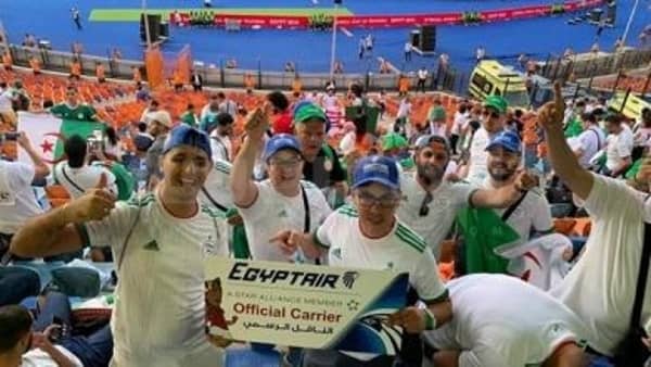 مصر للطيران ونقل المشجعيين الجزائريين