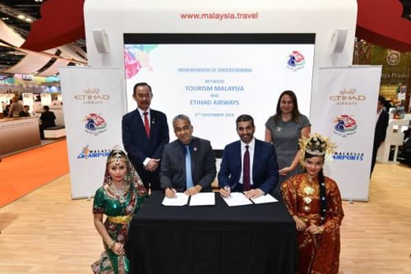 Etihad Airways And Tourism Malaysia Announce Agreement To Promote Touris...