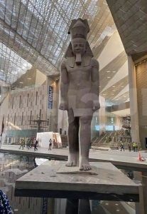 المتحف المصرى الجديد الكبير بالرماية