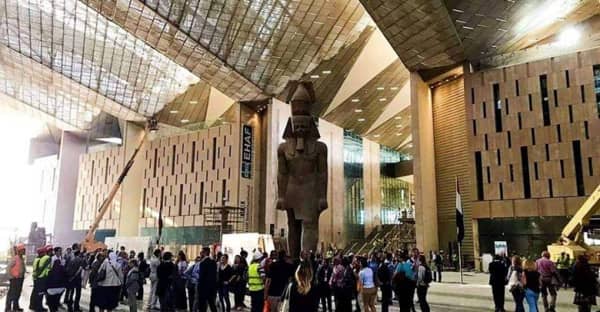 المتحف المصرى الجديد الكبير بالرماية