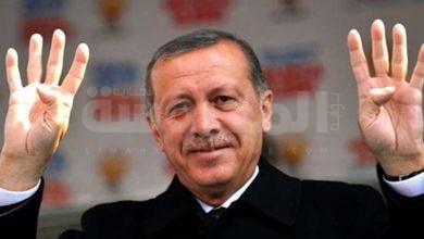 أردوغان وإشارة رابعة