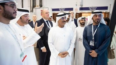 The Uae Minister. Of Infrastructure Development During Exhibition