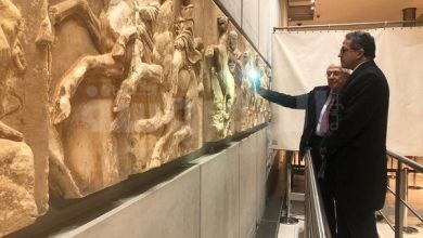جولة وزير السياحة والآثار بالمتاحف الكبري بأثينا