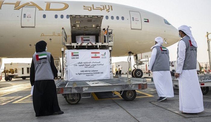 الاتحاد للطيران تدعم المساعدات الانسانية لدولة الإمارات إلى بيروت