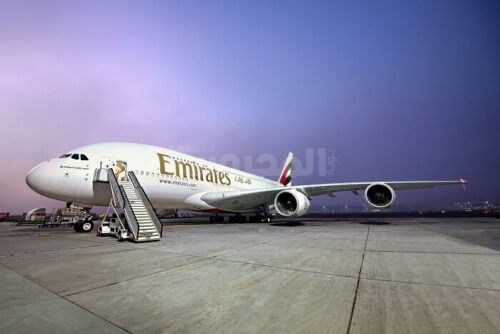 استقبلت طيران الإمارات طائرتها الإيرباص A380 2