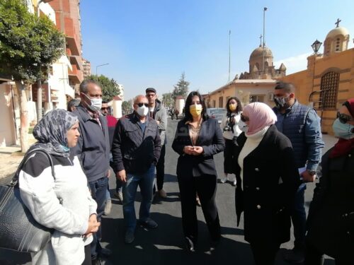 نائبا وزير السياحة والأثار ومحافظ القاهرة يتفقدان إعمال تطويرالخدمات السياحية بمشروع مسار العائلة المقدسة