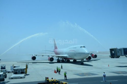 مطار الغردقة الدولى يستقبل أولى رحلات Rossiya Airlines القادمة من موسكو 4