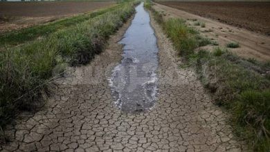 صورة أرشيفية لجفاف المياه