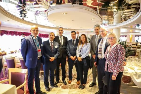 3 وزراء يبحثون مع ممثلين عن الشركة العالمية Msc Cruises سبل التعاون فى مجال السياحة البحرية