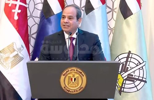 الرئيس السيسي خلال الندوة التثقيفية بمناسبة الذكرى الـ 49 لنصر أكتوبر المجيد