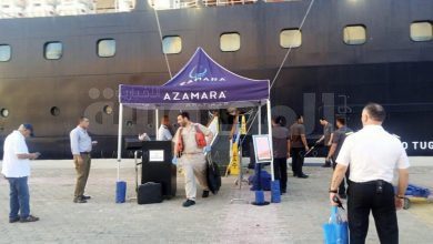 هيئة تنشيط السياحة  بالإسكندرية تستقبل الباخرة السياحية Azamara Journey  1