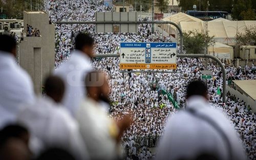 الحجاج في المشاعر المقدسة أرشيفية