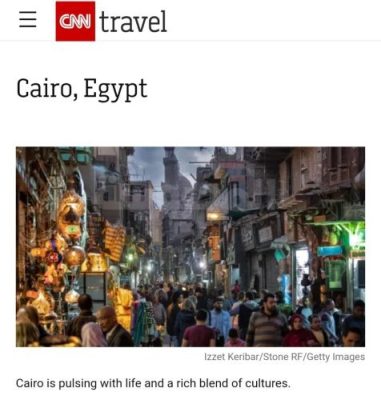 موقع Cnn Travel مصر ضمن أفضل المقاصد السياحية المستحق زيارتها خلال عام 2023