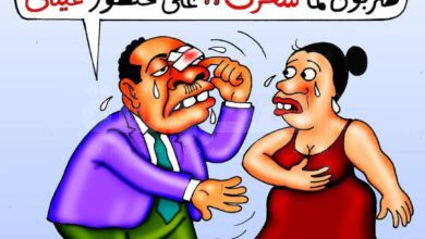 كاريكاتير المحروسة بريشة الفنان القدير نبيل صادق 33