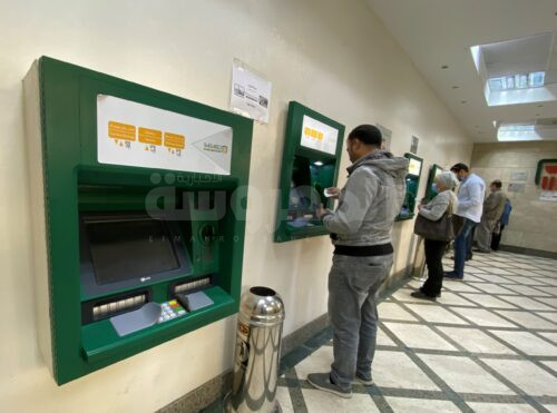 ماكينات Atm للبنك الأهلي المصري