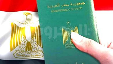 جواز السفر المصرى
