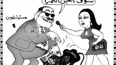 كاريكاتير المحروسة بريشة الفنان القدير نبيل صادق 4