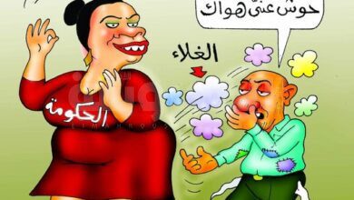 كاريكاتير المحروسة بريشة الفنان القدير نبيل صادق. 9