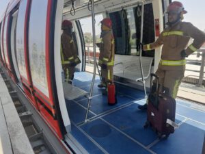 الإستعدادات لتجربة طوارئ بمطار القاهرة الدولى 11