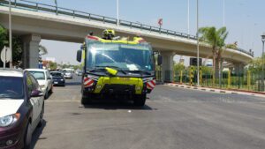 الإستعدادات لتجربة طوارئ بمطار القاهرة الدولى 4