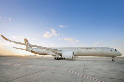 Aircraft Airport Side View A350 Small