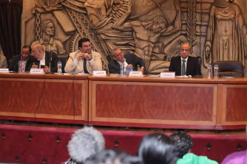 حسين الزناتى فى المؤتمر العام