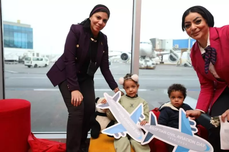 المطارات تحتفل بعيد الطيران المدنى المصرى 5