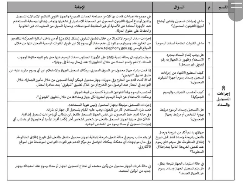 المنظومة الإلكترونية لتوطين صناعة الهاتف المحمول في مصر 1