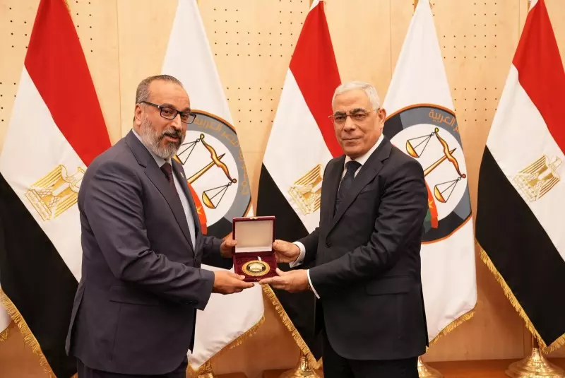 النائب العام يشهد تكريم المتدربين من أعضاء النيابة العامة الليبية وبعض دول أفريقيا ومفتشي وزارة الأوقاف 5