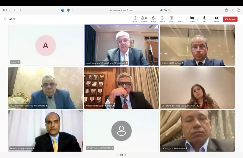 زير التعليم العالي يترأس اجتماعًا طارئًا للمجلس الأعلى للجامعات لمناقشة موقف طلاب منح الوكالة الأمريكية للتنمية الدولية 4