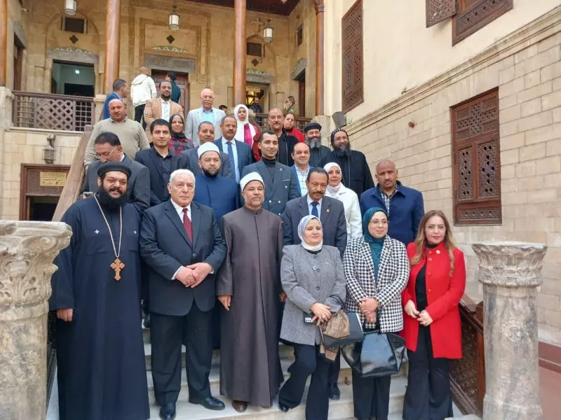لجنة الشئون الدينية بالنواب تتفقد مجمع الأديان بمصر القديمة 4