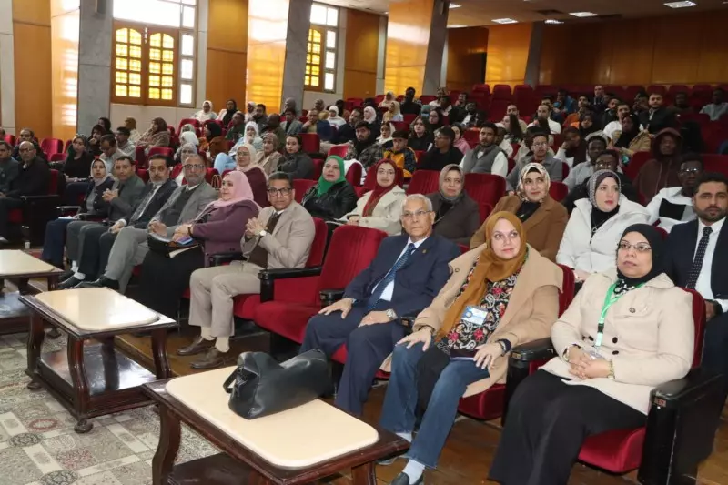 زيارة تعليمية للطلاب الوافدين إلى معهد الكبد القومي ومعهد الأورام بجامعة المنوفية 3