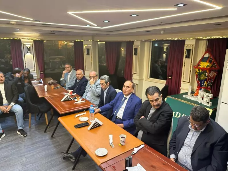 عبد المحسن سلامة خلال لقائه رابطة النقاد الرياضيين 6