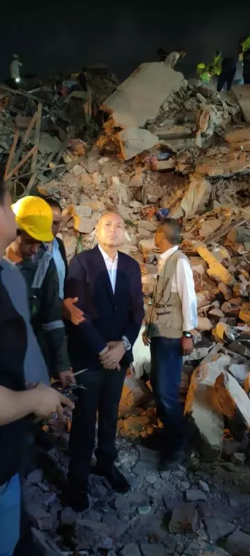 في إجراء إحترازى ..محافظ القاهرة يقرر إخلاء العقار المجاور للمنزل المنهار بالسيدة زينب