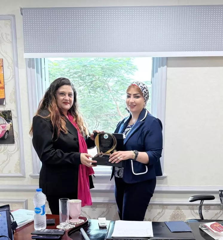 تكريم الدكتورة ريم فوزى