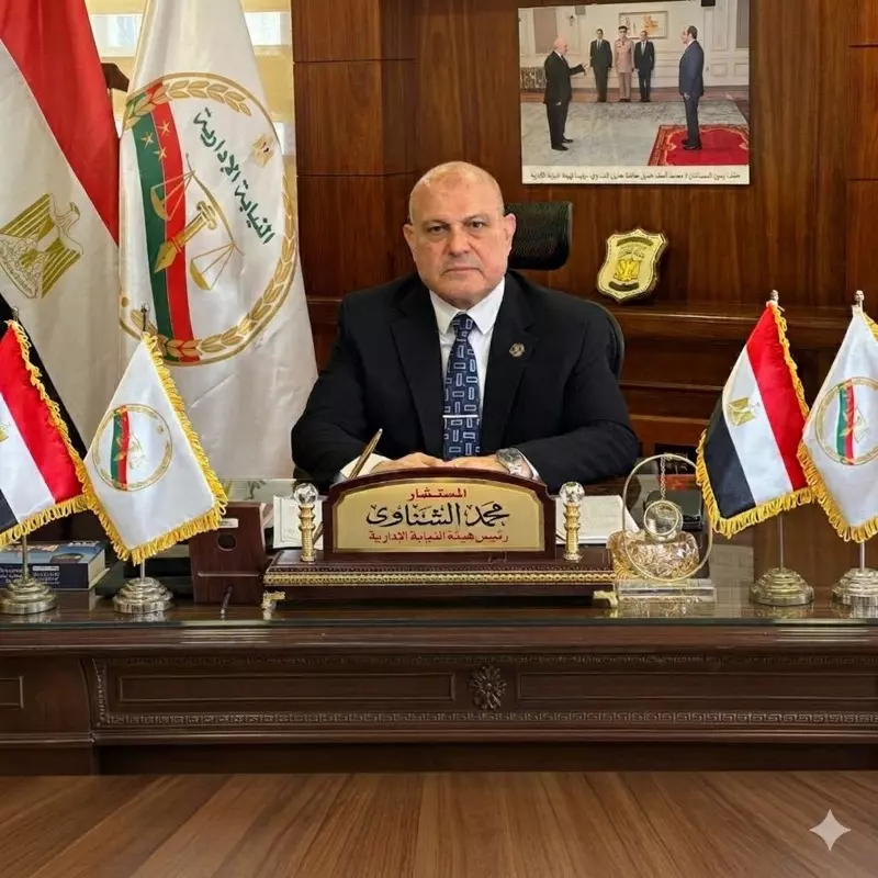 المستشار محمد الشناوي، رئيس هيئة النيابة الإدارية،