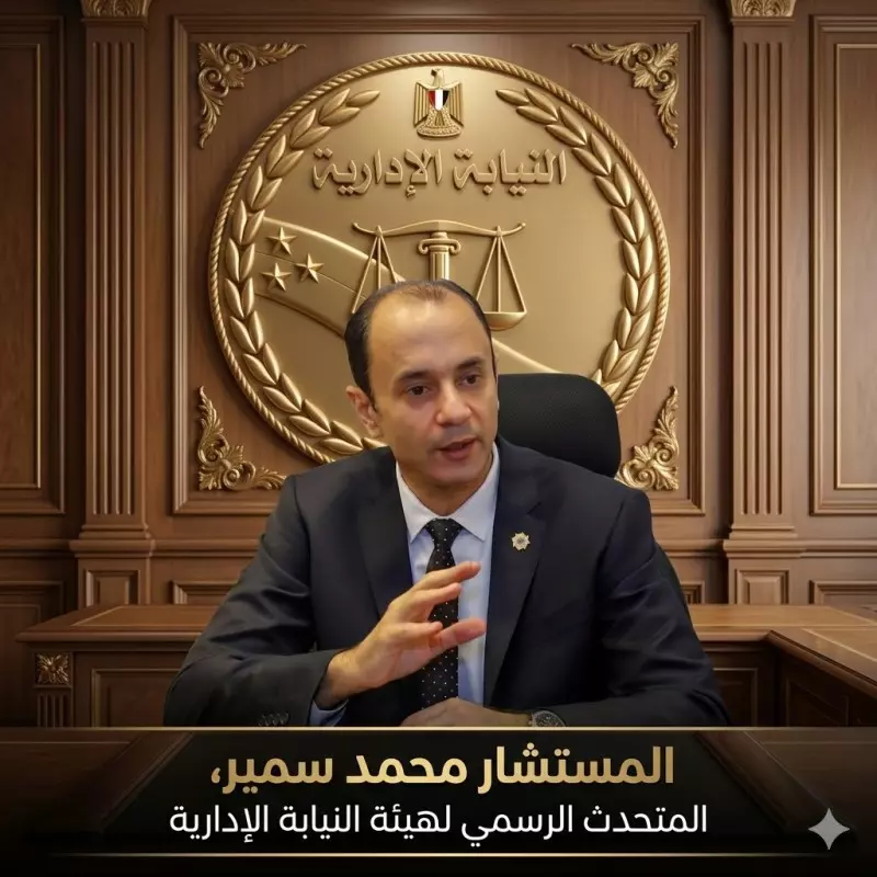المستشار محمد سمير، المتحدث الرسمي باسم النيابة الإدارية